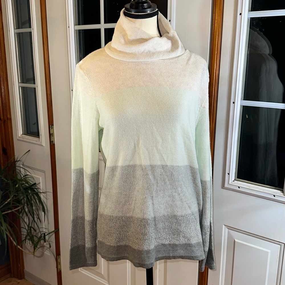 Croft & Barrow Cowl Neck Knit Sweater